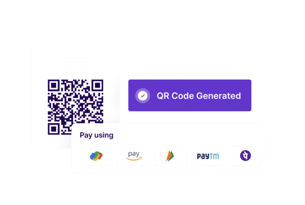 Dynamic QR payment illustration